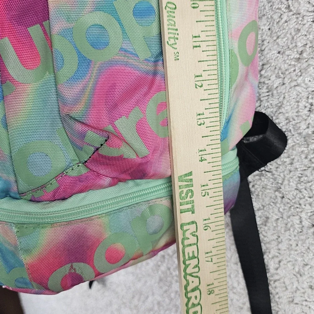 Hoop Culture Backpack Fresh Culture  Basketball Tye Dye All Over Print Blue Pink